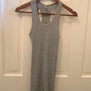 Alternative Apparel Women’s S grey rubbed tank dress